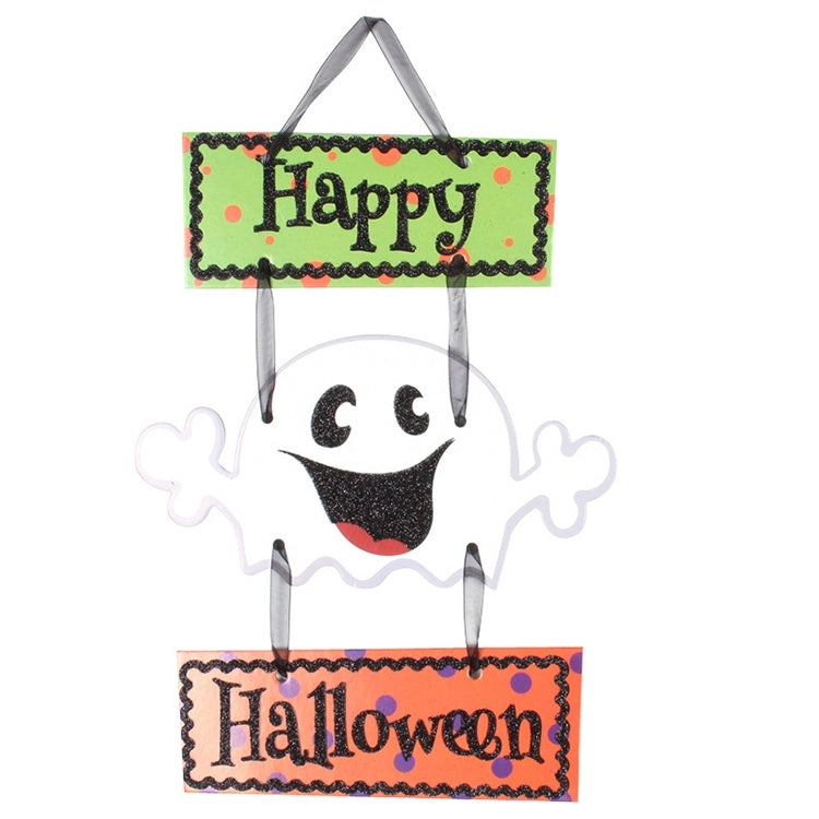 Halloween Hanging Ghost Pendant Party Ornament Decorative Cardboard, Size: 30*22cm
