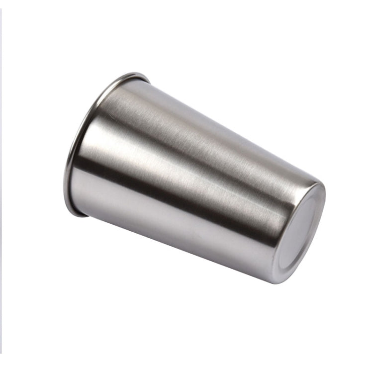 5 PCS 30ml Single Wall Electropolished Stainless Steel Brief Wine Cup(Silver 30ml)