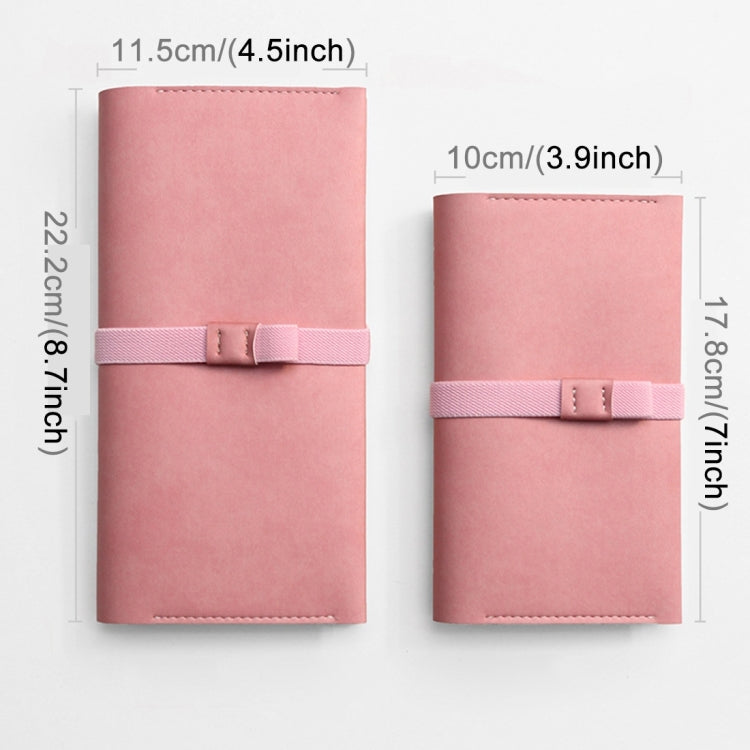 Original Carry on Notebook SIM Portable Traveler Notebook School Office Supplies Portable Style, Size:17.8*10cm