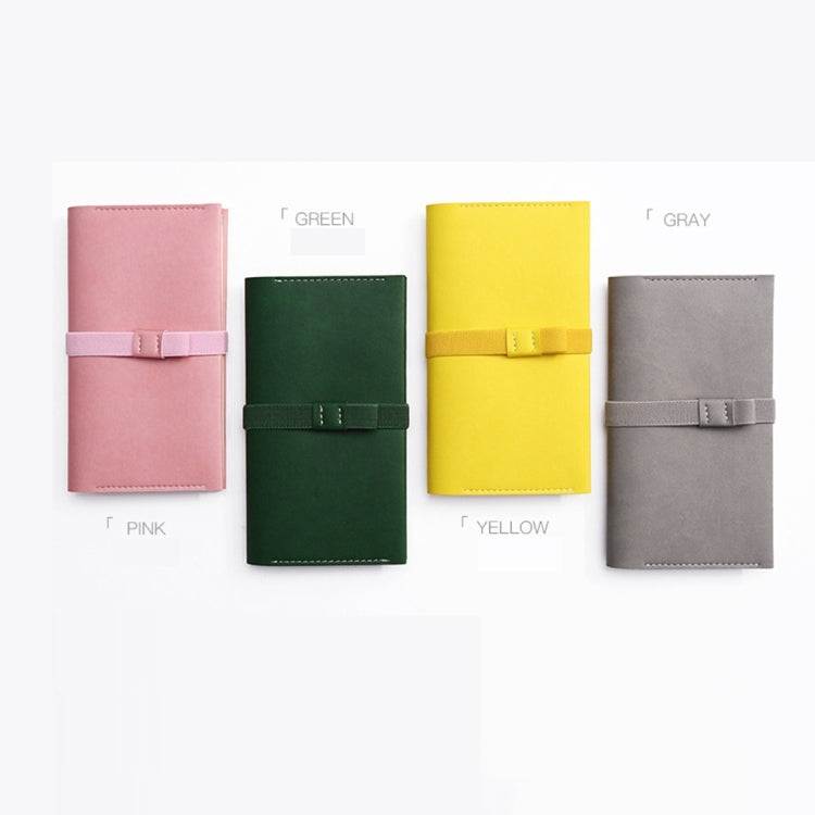 Original Carry on Notebook SIM Portable Traveler Notebook School Office Supplies Portable Style, Size:17.8*10cm
