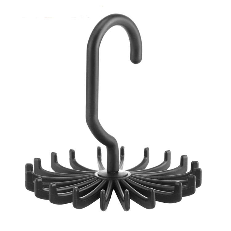 20 Claws 360 Degree Rotatable Tie Rack Belt Scarf Hanger Holder, Size: S
