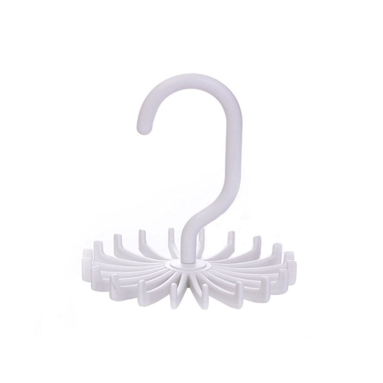20 Claws 360 Degree Rotatable Tie Rack Belt Scarf Hanger Holder, Size: S