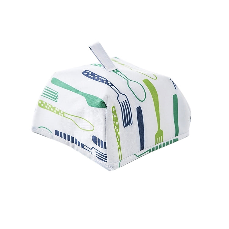 Foldable Thickened Aluminum Foil Food Heat Preservation Cover, Size: S (22 x 22 x 11.5cm)