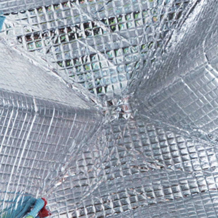 Foldable Thickened Aluminum Foil Food Heat Preservation Cover, Size: S (22 x 22 x 11.5cm)
