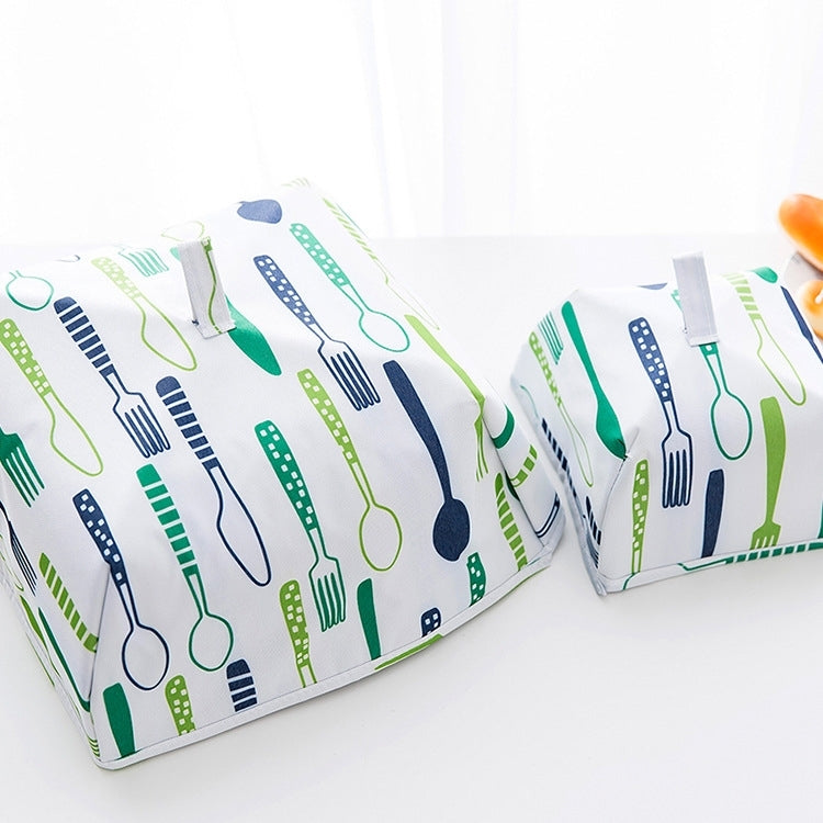 Foldable Thickened Aluminum Foil Food Heat Preservation Cover, Size: S (22 x 22 x 11.5cm)