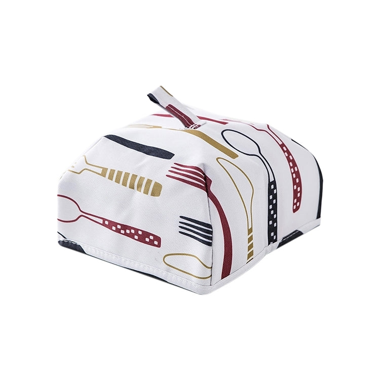 Foldable Thickened Aluminum Foil Food Heat Preservation Cover, Size: S (22 x 22 x 11.5cm)