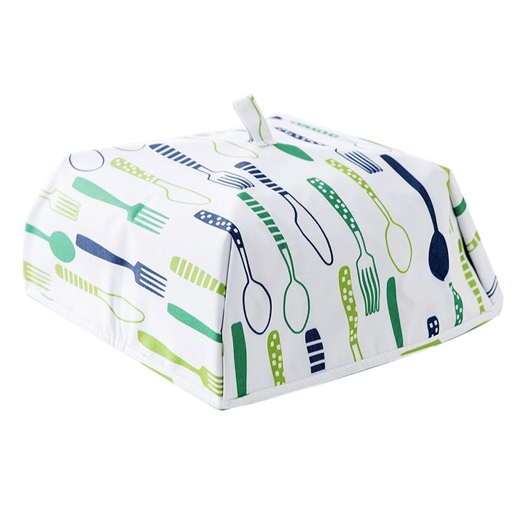 Foldable Thickened Aluminum Foil Food Heat Preservation Cover, Size: L (37 x 37 x 15cm)