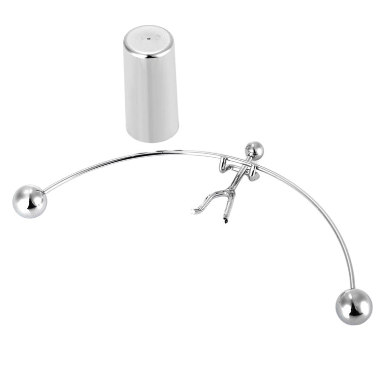 Fun 3D Home Decor Weightlifter Dynamic Balancing Instrument
