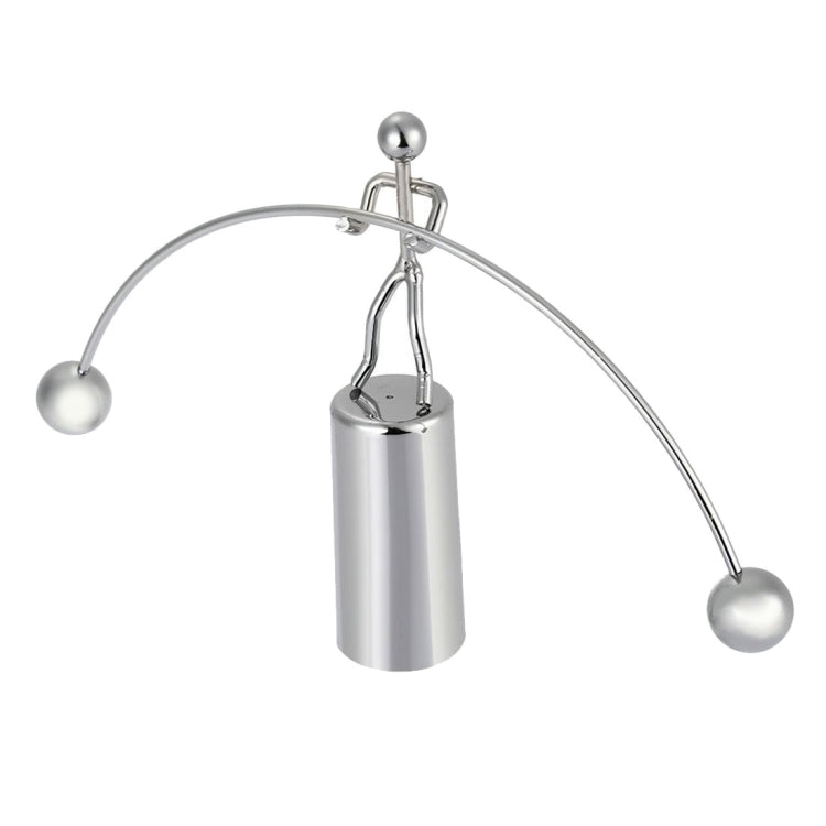 Fun 3D Home Decor Weightlifter Dynamic Balancing Instrument