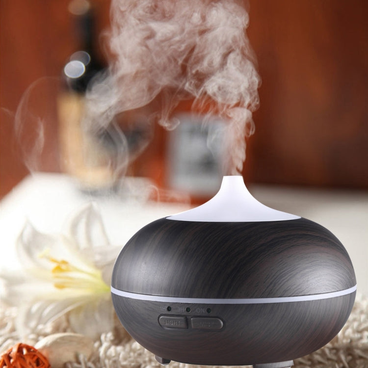 10W 150mL Wood Grain Aromatherapy Air Purifier Humidifier with LED Light for Office / Home Room