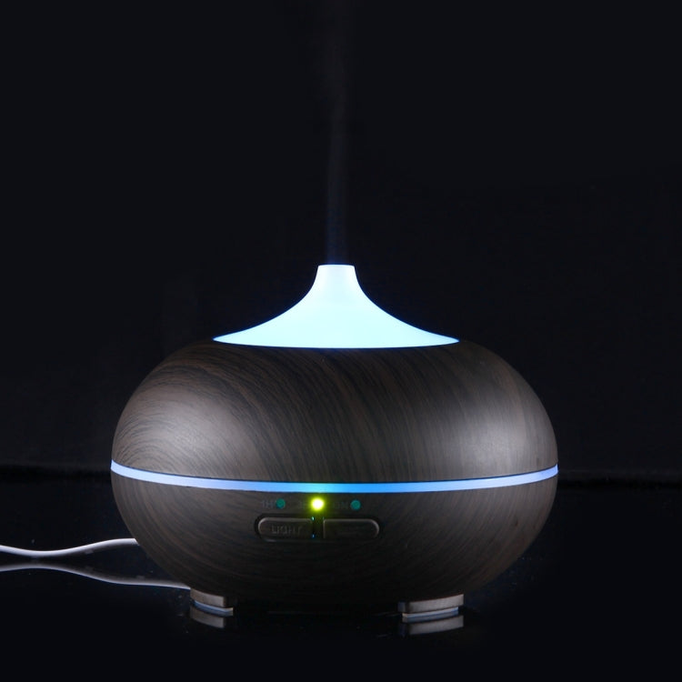 10W 150mL Wood Grain Aromatherapy Air Purifier Humidifier with LED Light for Office / Home Room