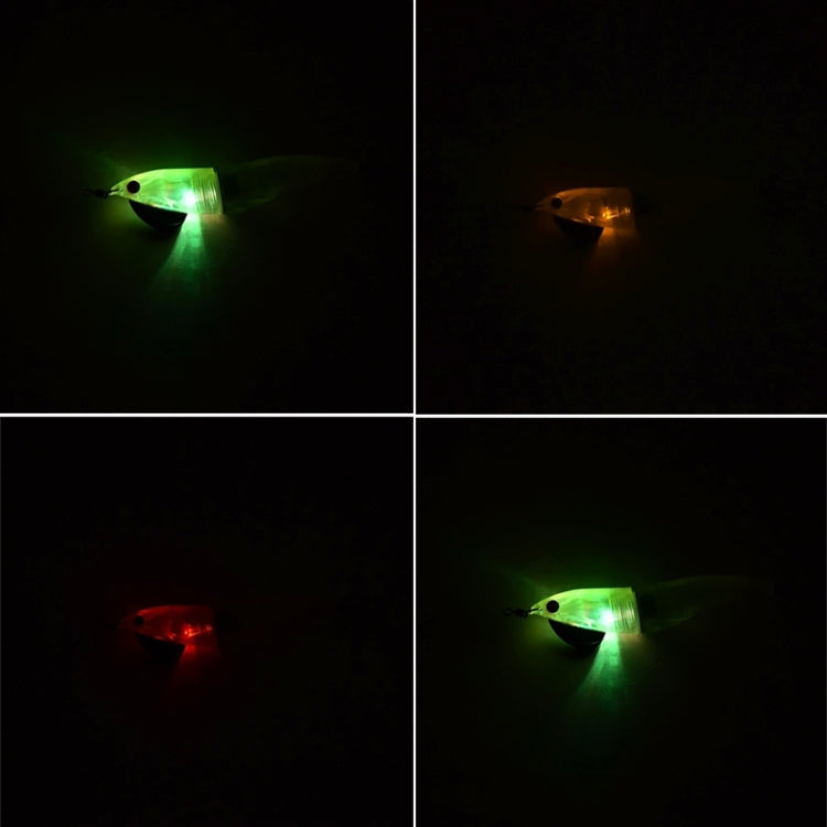 LED Electronic Shrimp Fishing Lures Bionic Fishing Bait with Hooks, Length: 12 cm, Random Color Delivery