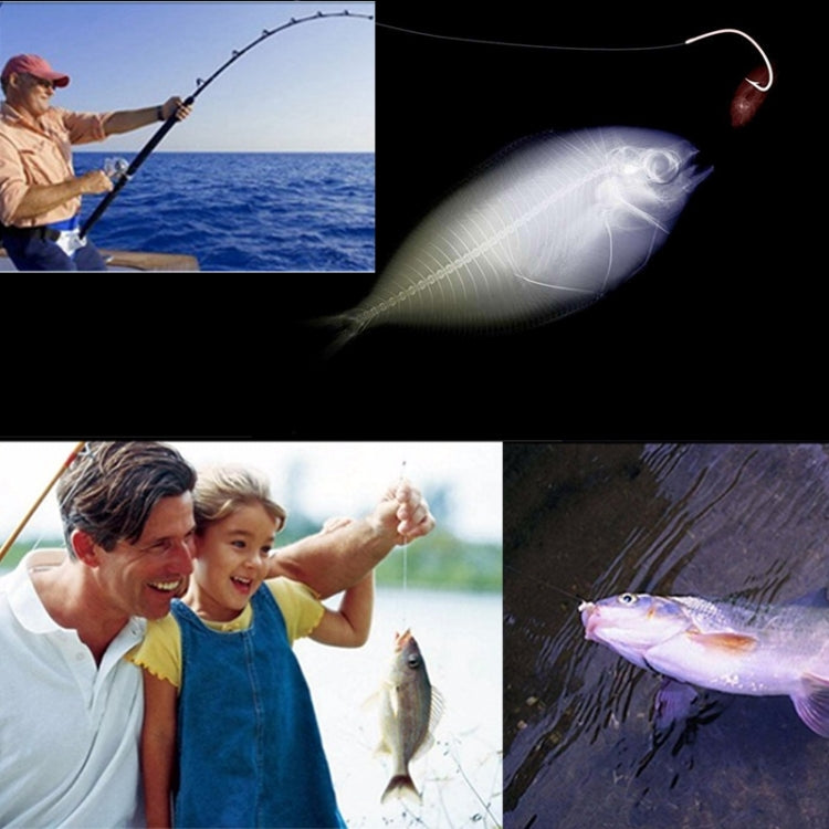 LED Electronic Shrimp Fishing Lures Bionic Fishing Bait with Hooks, Length: 12 cm, Random Color Delivery