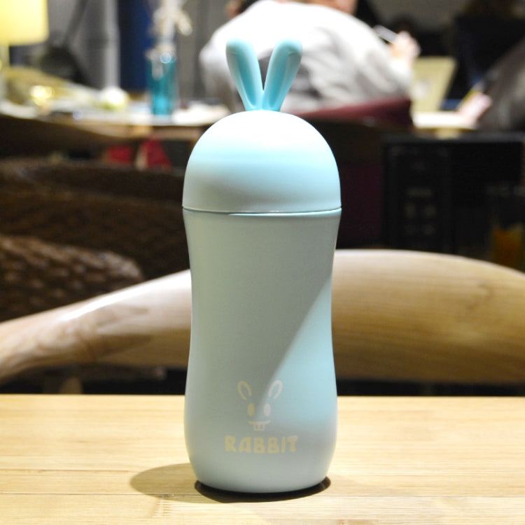 300ml  Stainless Steel Rabbit Shaped Cute Mini Vacuum Thermos For Female