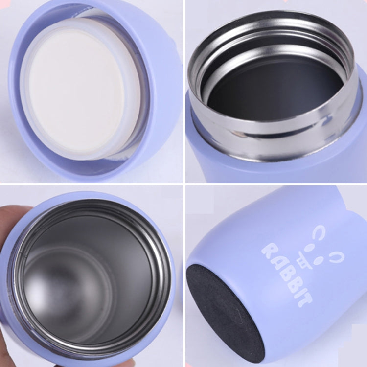 300ml  Stainless Steel Rabbit Shaped Cute Mini Vacuum Thermos For Female