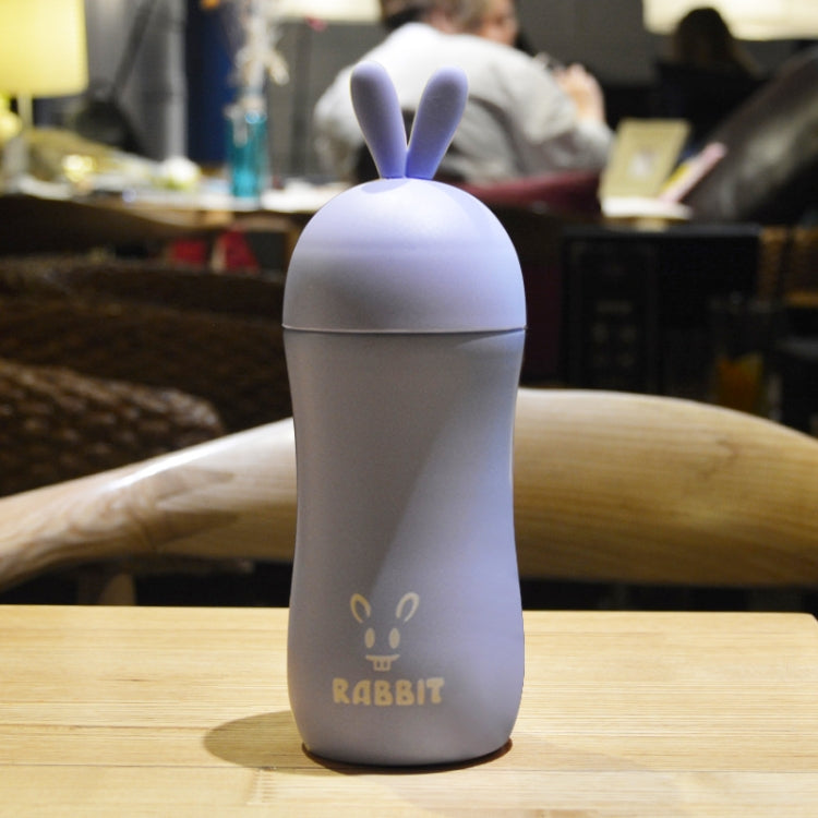 300ml  Stainless Steel Rabbit Shaped Cute Mini Vacuum Thermos For Female
