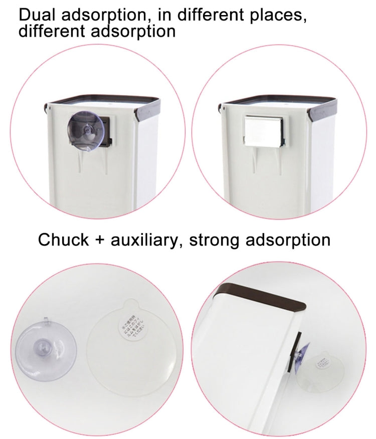 Kitchen Trash Bag Storage Box with Suction Cups