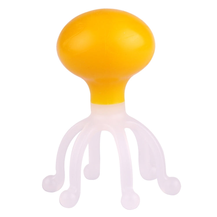 Mini Five Claws Design Head Plastic Scalp Massager, Random Color Delivery