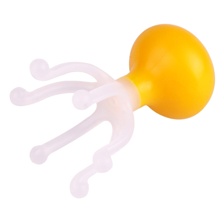 Mini Five Claws Design Head Plastic Scalp Massager, Random Color Delivery