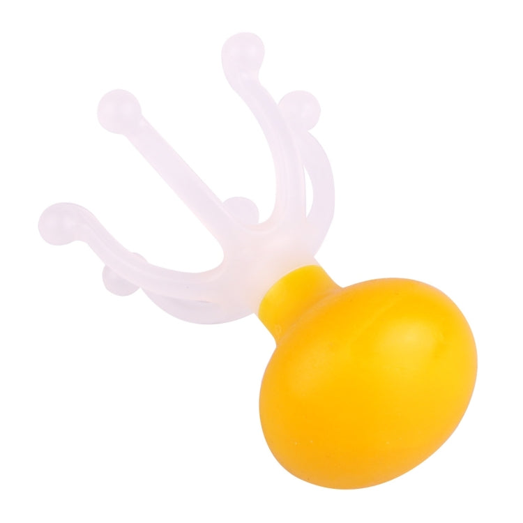 Mini Five Claws Design Head Plastic Scalp Massager, Random Color Delivery