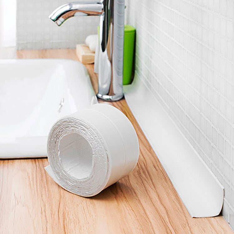 PVC Kitchen and Bathroom Waterproof and Mildew Proof tape, Size:38mm x 3.2m