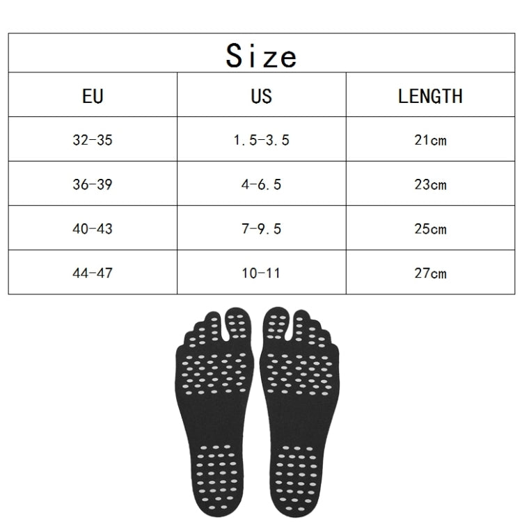 Invisible Anti-slip Summer Beach Sandals Insole Size: S, Length: 21 cm
