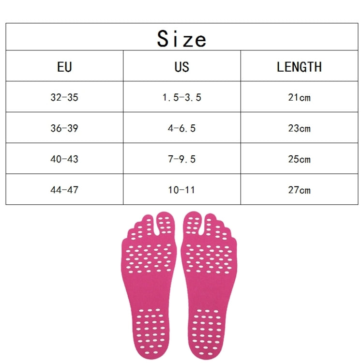 Invisible Anti-slip Summer Beach Sandals Insole Size: S, Length: 21 cm