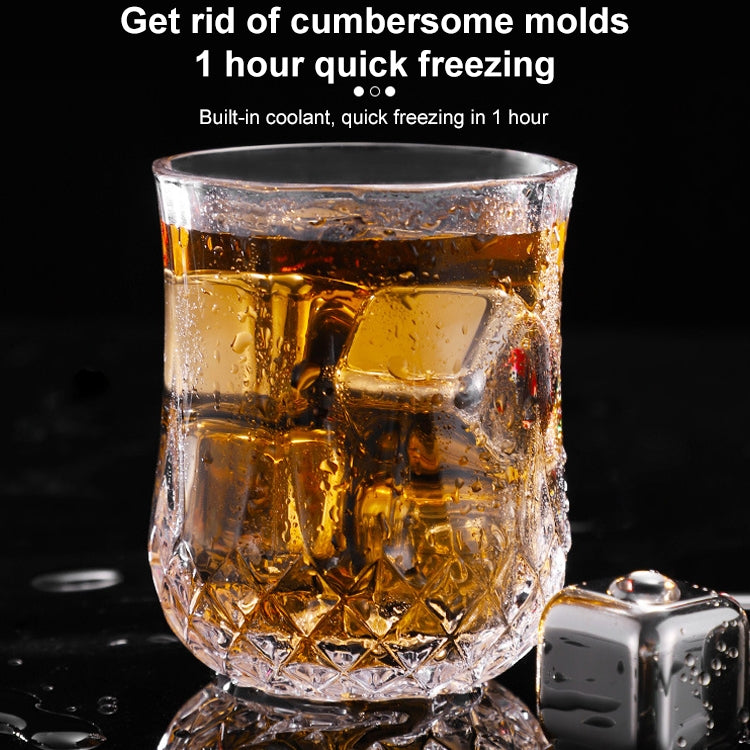 Stainless Steel Chilling Reusable Ice Cubes for Whiskey, Vodka, Liqueurs