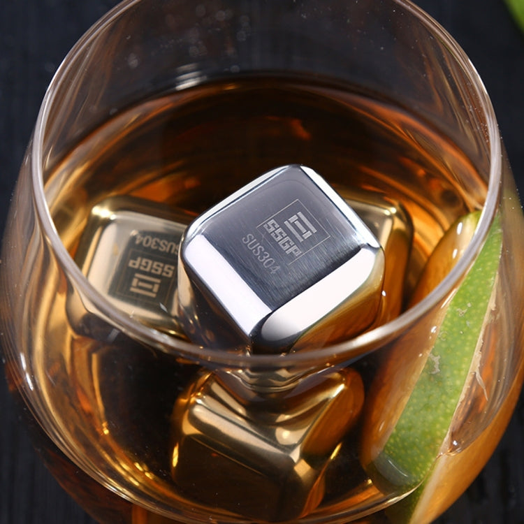 Stainless Steel Chilling Reusable Ice Cubes for Whiskey, Vodka, Liqueurs