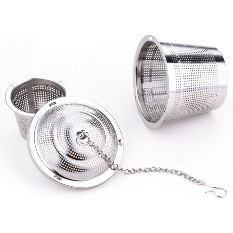 Stainless Steel Locking Spice Tea Strainer Mesh Infuser Tea Ball Filter, Small Size: 4.5 x 4cm