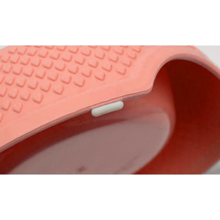 2 in 1 Stainless Steel  Bowls, Anti-slippery Mat Heart Shape Pattern Detachable Pets Bowls(Pink)