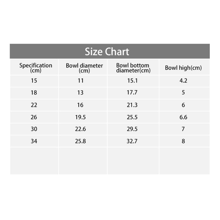 Stainless Steel Bowls, Anti-slip Colorful Paint Printed Pets Bowls, Bowl Diameter: 16 cm, Bowl Bottom Diameter: 21.3 cm