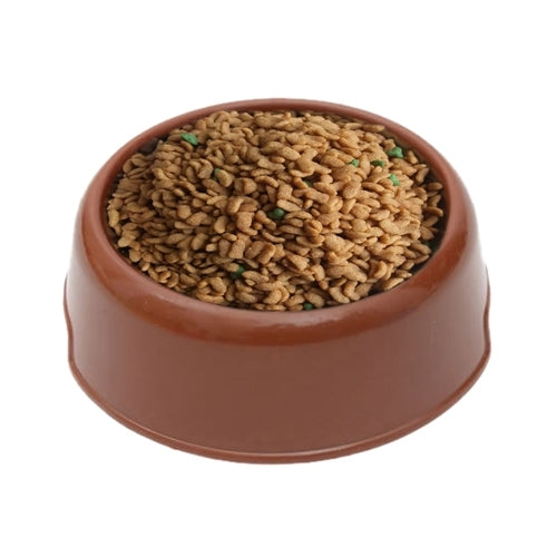 Dog Cat Light Candy Color Plastic Material Single Pets Bowls