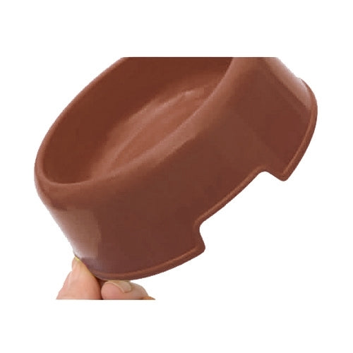 Dog Cat Light Candy Color Plastic Material Single Pets Bowls