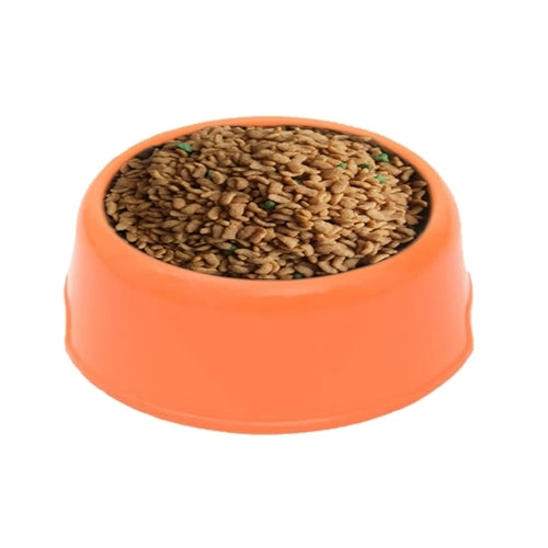 Dog Cat Light Candy Color Plastic Material Single Pets Bowls