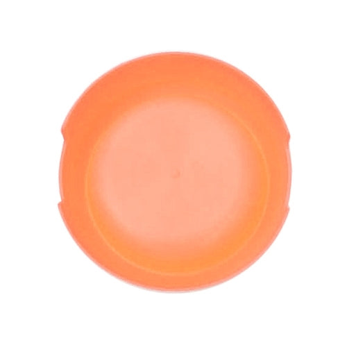 Dog Cat Light Candy Color Plastic Material Single Pets Bowls