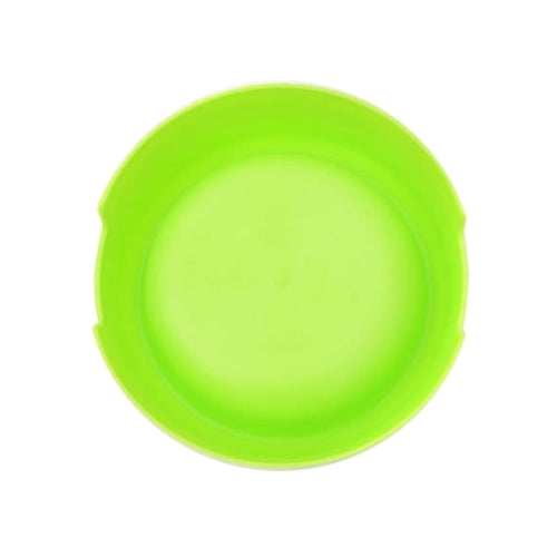 Dog Cat Light Candy Color Plastic Material Single Pets Bowls