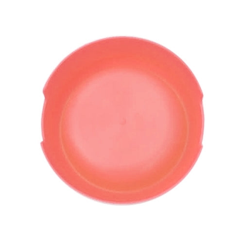Dog Cat Light Candy Color Plastic Material Single Pets Bowls
