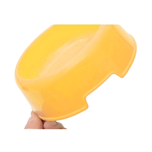 Dog Cat Light Candy Color Plastic Material Single Pets Bowls