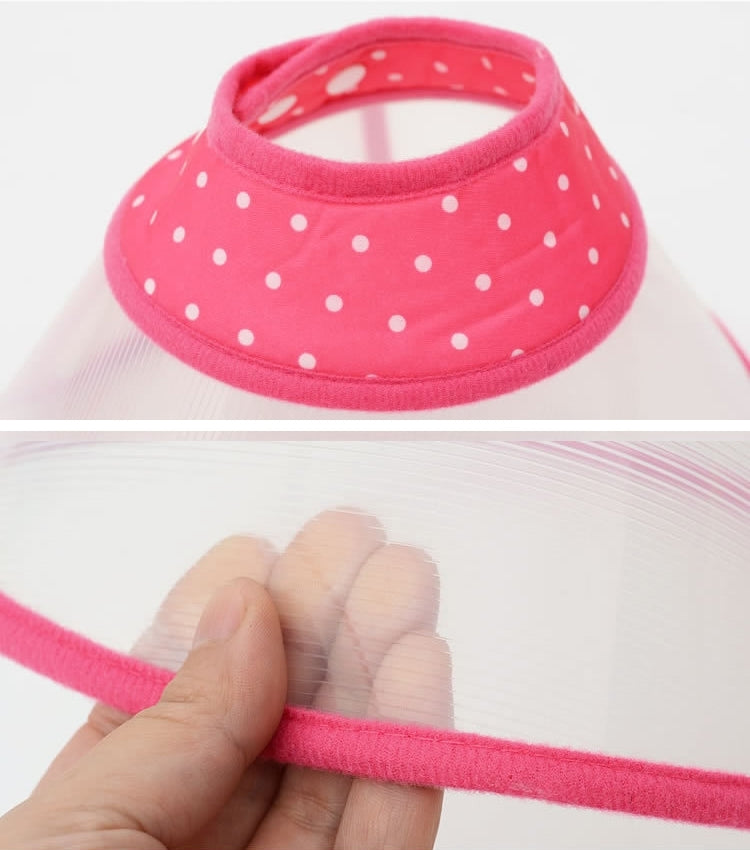 Elizabeth Pet Collar Headgear Ruff Funnel Cover Anti Bite Lick Safety Practical Neck Protective, Size: M, Suitable for Neck 20-26cm