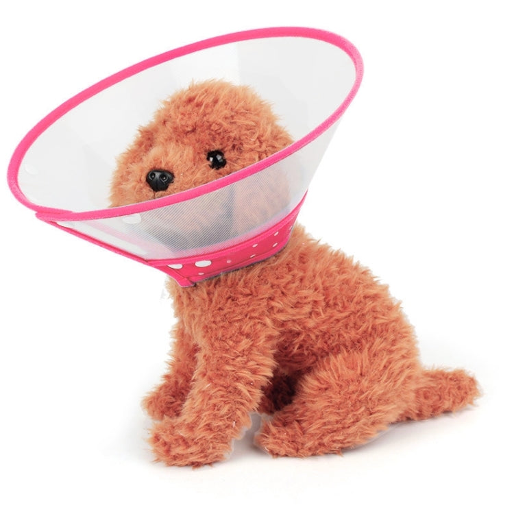 Elizabeth Pet Collar Headgear Ruff Funnel Cover Anti Bite Lick Safety Practical Neck Protective, Size: M, Suitable for Neck 20-26cm