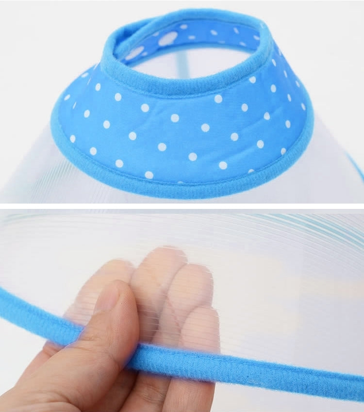 Elizabeth Pet Collar Headgear Ruff Funnel Cover Anti Bite Lick Safety Practical Neck Protective, Size: L, Suitable for Neck 26-30cm