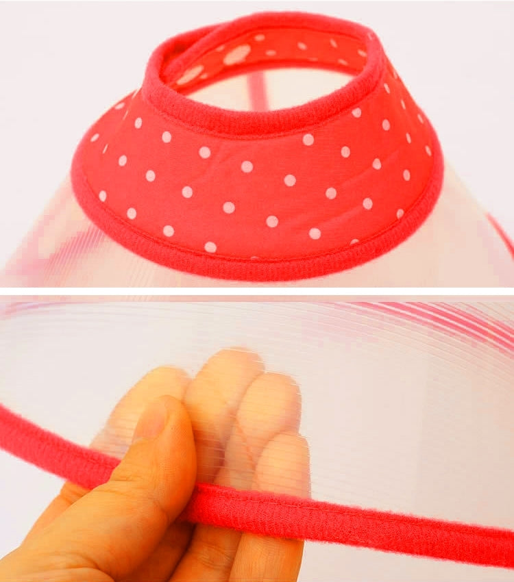 Elizabeth Pet Collar Headgear Ruff Funnel Cover Anti Bite Lick Safety Practical Neck Protective, Size: L, Suitable for Neck 26-30cm