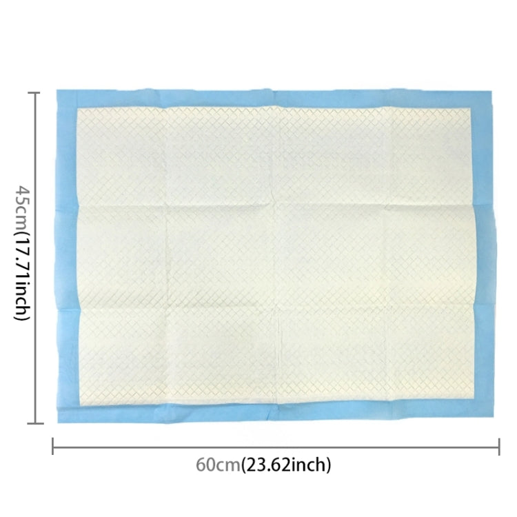 50 PCS Super Absorbent Pet Deodorant Antibacterial Nappy Urine Pad Diapers, M, Size: 45.0 x 60.0cm