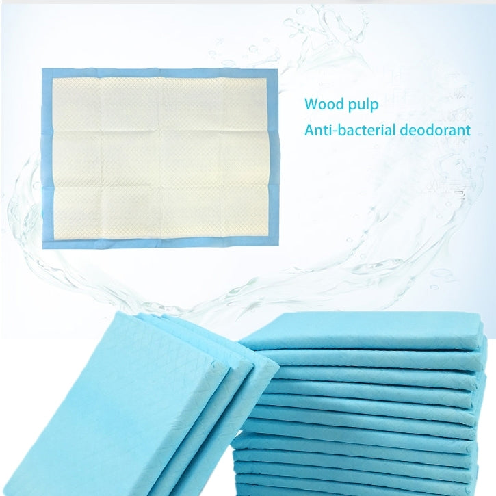 100 PCS Super Absorbent Pet Deodorant Antibacterial Nappy Urine Pad Diapers, S, Size: 33.0 x 45.0cm