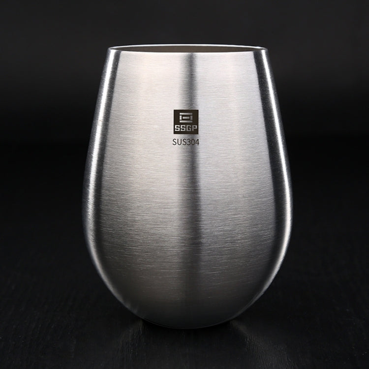 Stainless Steel Beer Fruit Juice Cup Household Water Cup, Size: 11.5x6.6cm