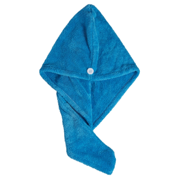 Super Absorbent Quick-drying Hair Hat Shower Cap Bath Towel for Lady, Size: 25 x 65cm