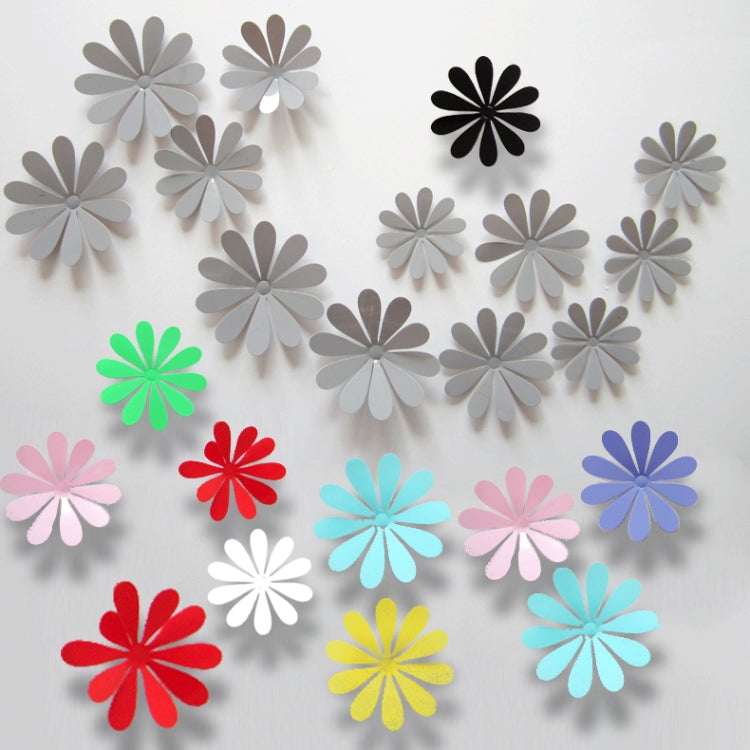60 PCS Home Decoration Originality PVC 3D Petal Wall Paste