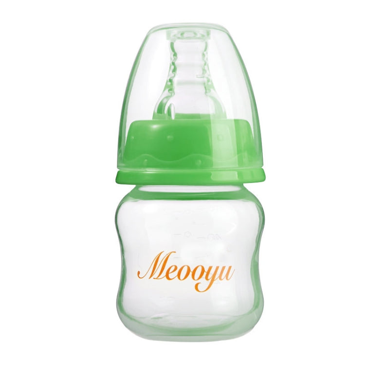 60ml  Food Grade Plastic Mini Beverage Bottle Leak Proof Cute Nursing Bottle With Nipple For Baby