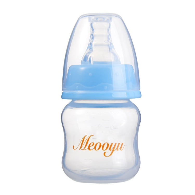 60ml  Food Grade Plastic Mini Beverage Bottle Leak Proof Cute Nursing Bottle With Nipple For Baby